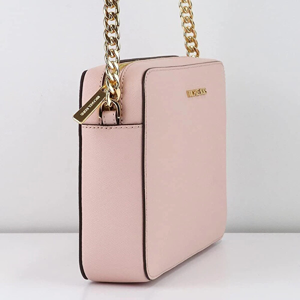 Dámská kožená crossbody kabelka 35T8GTTC9L Powder Blush