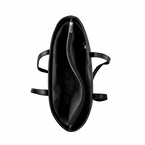Dámská kožená kabelka 2 v 1 35S5STVT3L Black