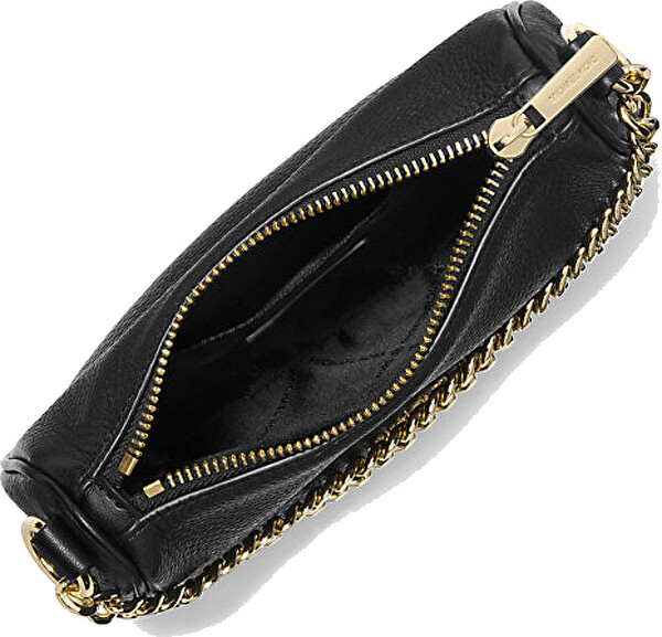 Női bőr kézitáska 35F4G1QC1L BLACK