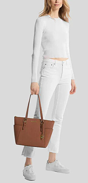 Dámská kožená kabelka 35T0GCFT7L LUGGAGE