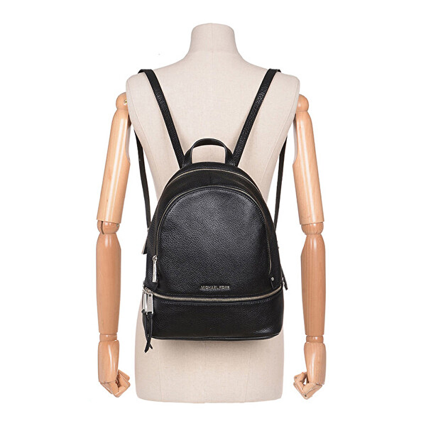 Női bőr hátizsák 30S5SEZB1L BLACK
