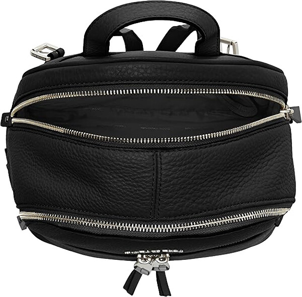 Női bőr hátizsák 30S5SEZB1L BLACK
