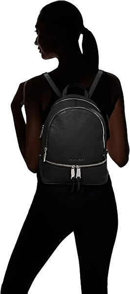 Női bőr hátizsák 30S5SEZB1L BLACK