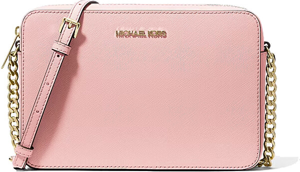 Dámská kožená crossbody kabelka 35T8GTTC9L Powder Blush