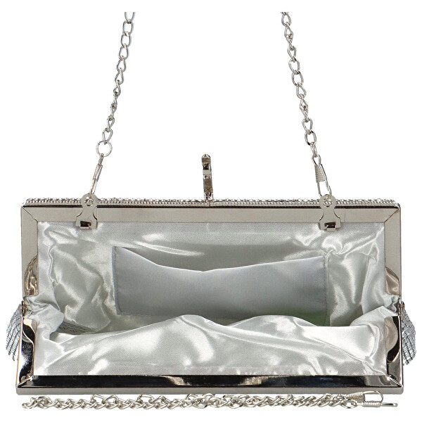 Dámska listová kabelka V6051 silver