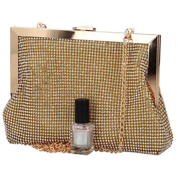 Dámska listová kabelka V6057 gold