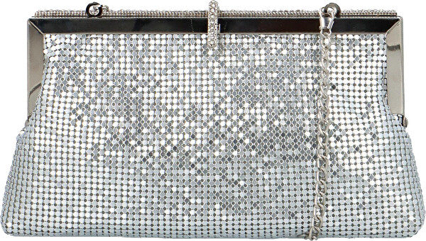 Dámska listová kabelka V6051 silver