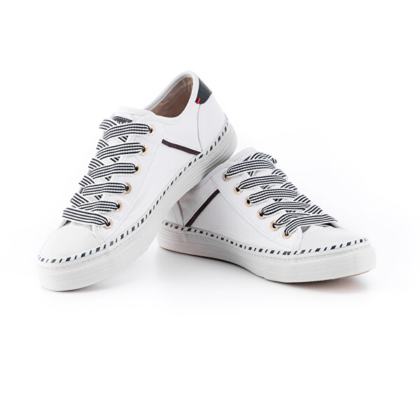 Damen Sneakers 1376301-18 weiß / blau