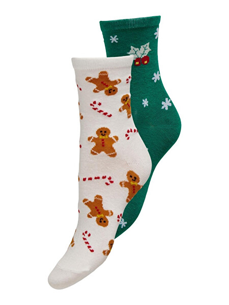 2 PACK - calzini donna ONLCHRISTMAS