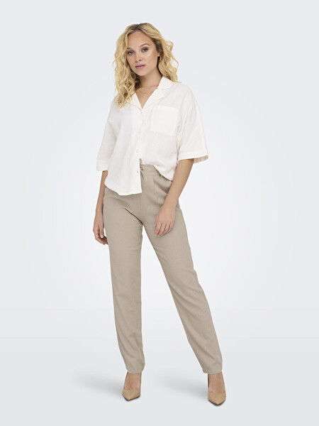 Pantaloni da donna ONLCARO-POPTRASH Comfort Fit