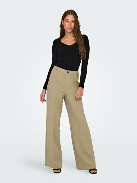 Pantaloni pentru femei ONLFLAX Straight Fit