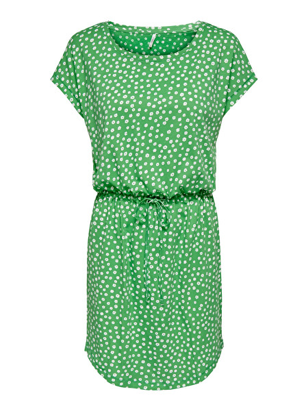 Damen Kleid ONLMAY 15153021 Regular Fit Kellygreen / Lea flower