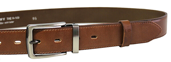 Cintura da uomo formale in pelle 35-020-2-48 marrone