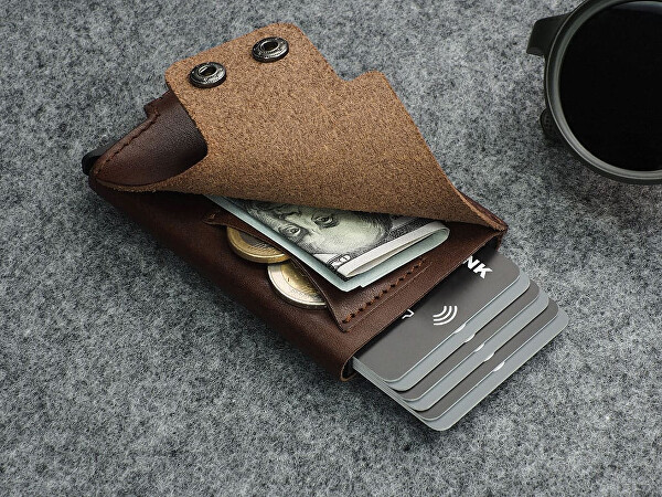 Pánska kožená peňaženka Funky