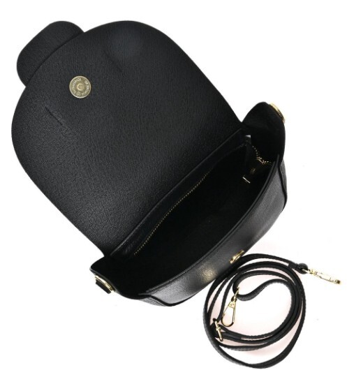 Dámská kožená crossbody kabelka