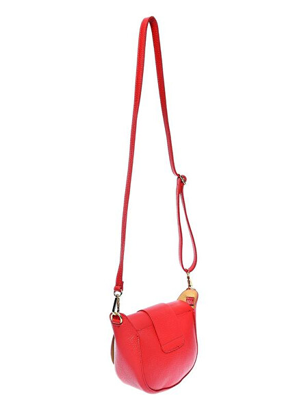 Dámská kožená crossbody kabelka