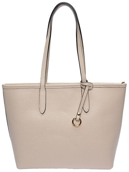 Dámská kožená kabelka RM152T Beige