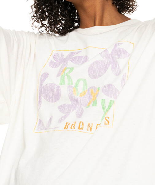 T-shirt da donna SWEET FLOWERS Oversize Fit