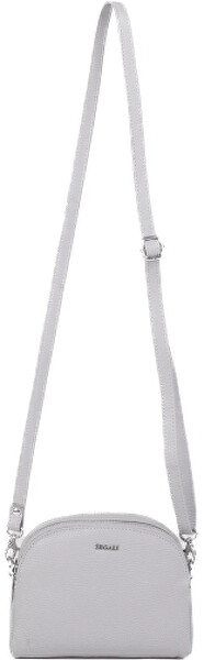 Dámská kožená crossbody kabelka 12 Grey