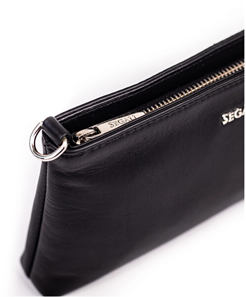 Dámská kožená crossbody kabelka