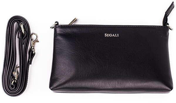 Dámská kožená crossbody kabelka