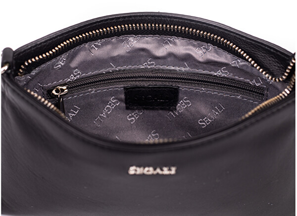 Dámská kožená crossbody kabelka
