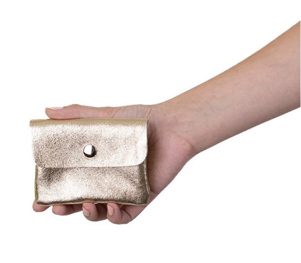 Kožená mini peněženka