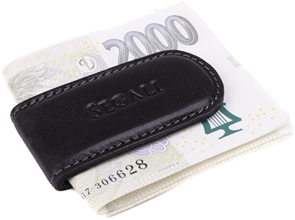 Magnetická kožená spona na bankovky