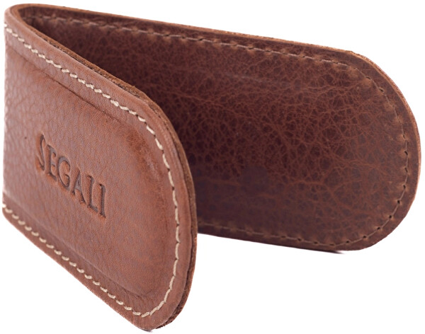 Magnetická kožená spona na bankovky