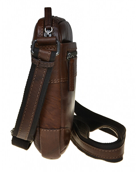 Pánská kožená crossbody taška