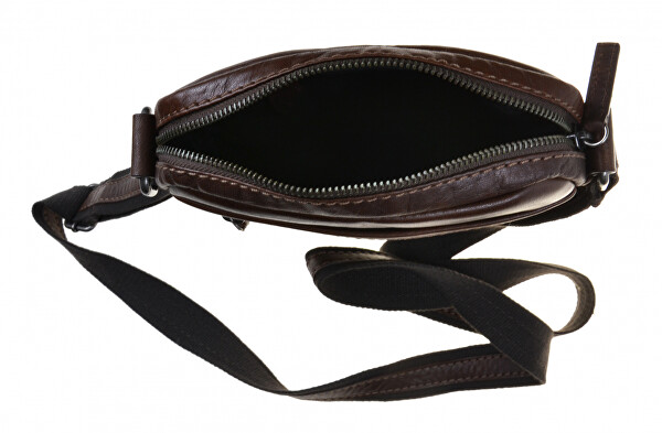 Pánská kožená crossbody taška