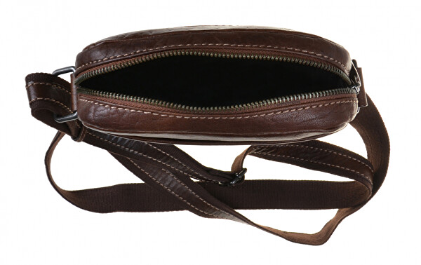 Pánská kožená crossbody taška