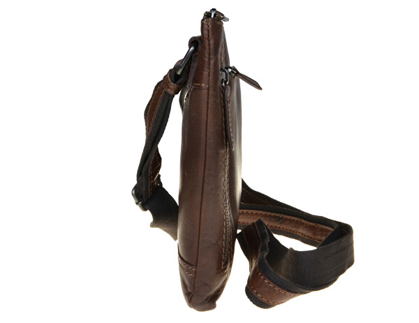 Pánská kožená crossbody taška