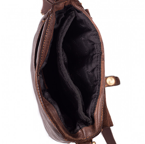 Pánská kožená crossbody taška