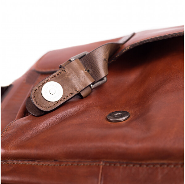 Pánská kožená crossbody taška