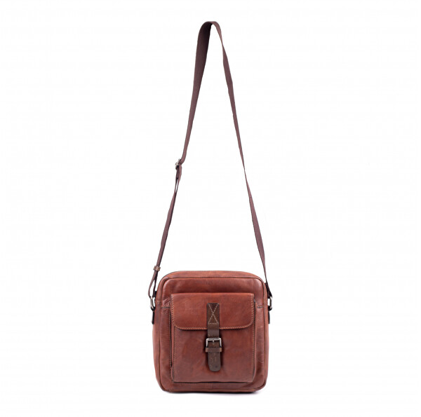 Pánská kožená crossbody taška