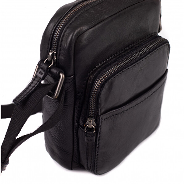 Pánská kožená crossbody taška