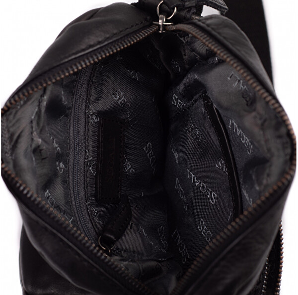 Pánská kožená crossbody taška