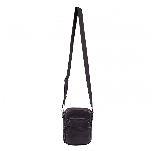Pánská kožená crossbody taška