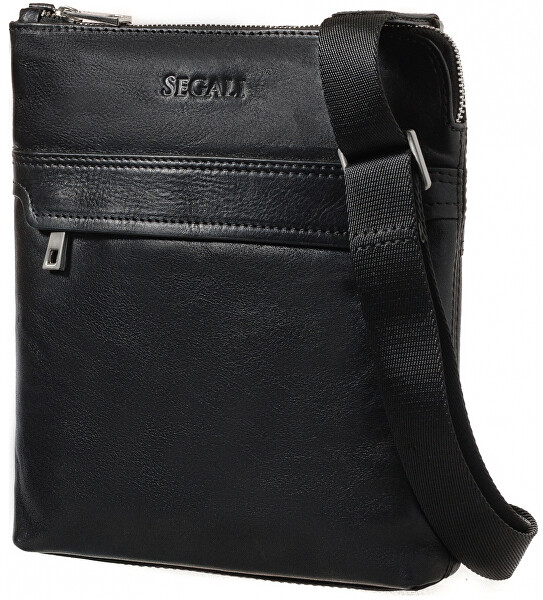 Pánská kožená crossbody taška