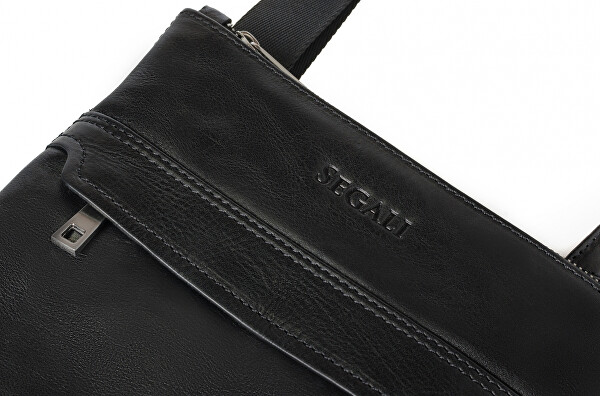 Pánská kožená crossbody taška