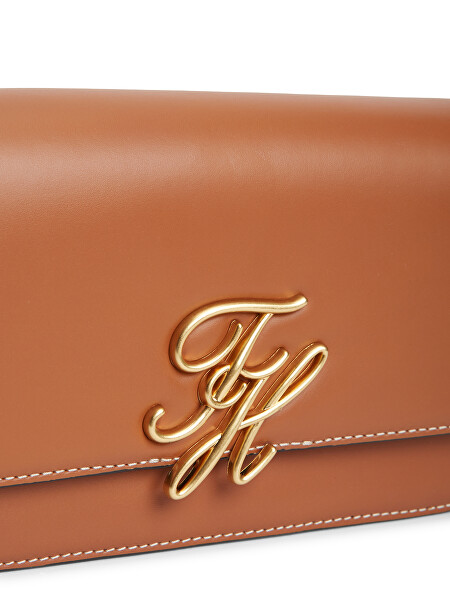 Dámska kožená crossbody kabelka Script AW0AW18399GB8