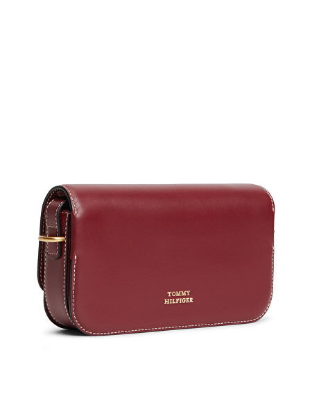 Dámska kožená crossbody kabelka Script AW0AW18399GNE