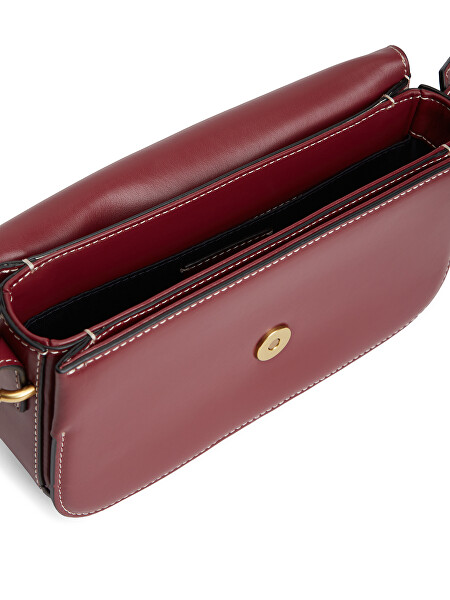 Dámska kožená crossbody kabelka Script AW0AW18399GNE