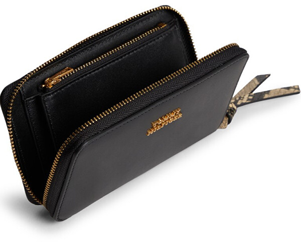 Dámska kožená peňaženka Th Leather Medium AW0AW18939BDS