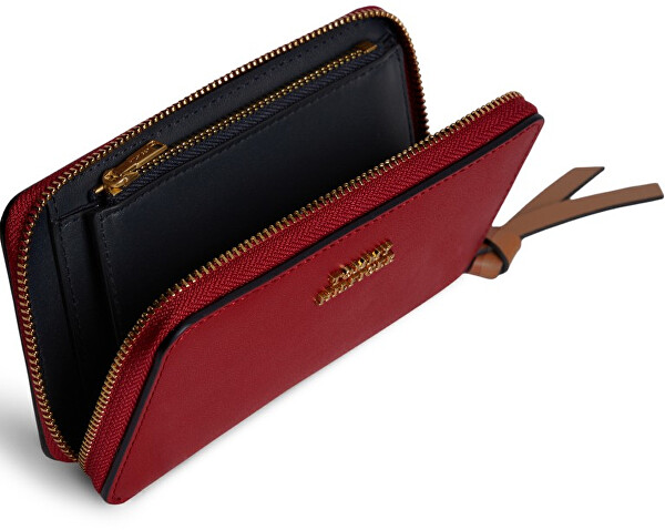 Dámská kožená peněženka Th Leather Medium AW0AW18939XLI
