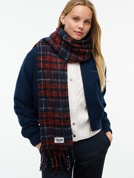 Dámská šála Tjw Script Seasonal AW0AW189850QJ