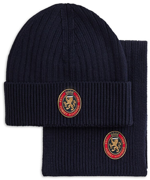 Pánska sada - čiapka a šál Crest AM0AM14586DW6