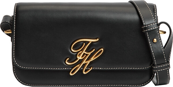 Dámska kožená crossbody kabelka Script AW0AW18399BDS