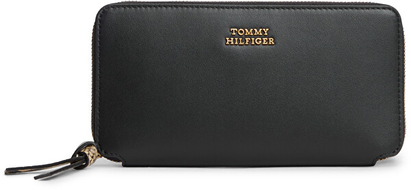 Dámská kožená peněženka Th Leather Large AW0AW18941BDS
